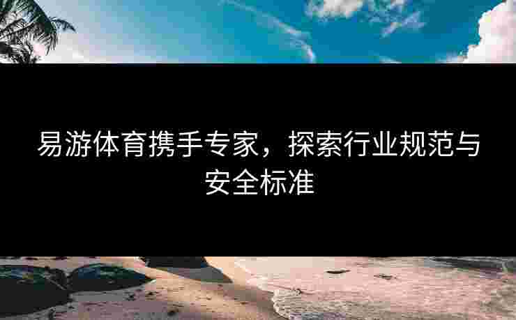 易游体育携手专家，探索行业规范与安全标准
